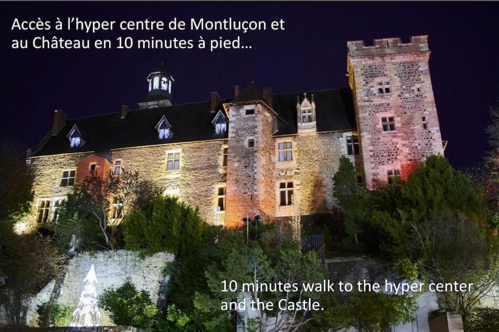 Le 46 - T2 Renove, Confortable Proche Centre-Ville Montluçon Zewnętrze zdjęcie
